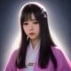心理咨询师张晓雯女士头像，青年女性，职业装束，温和亲切，咨询室环境